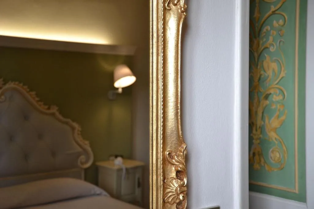 DOUBLE QUEEN SIZE BED Room, Art Hotel Villa Agape, Florence