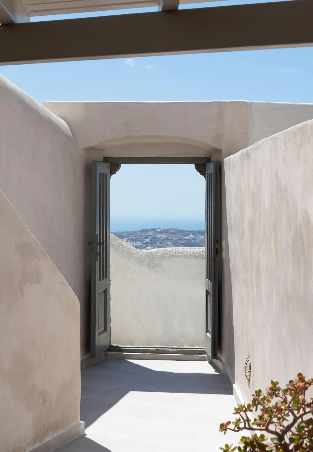 Lobby, Kastro Mansion, Santorini