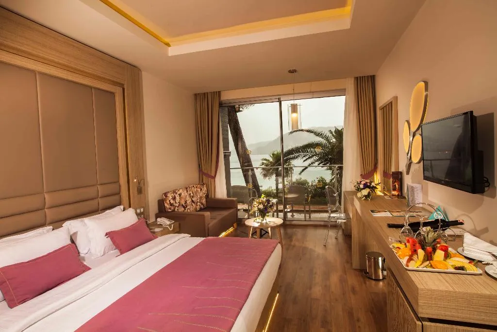 DOUBLE SEA VIEW Room, Orka Lotus Beach Hotel, Dalaman