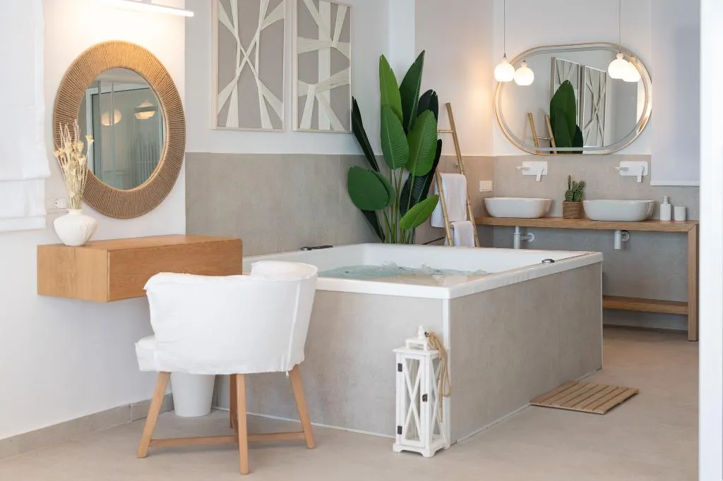 SUITE ONE BED Room, Achillion Luxury Corfu Villa, Corfu