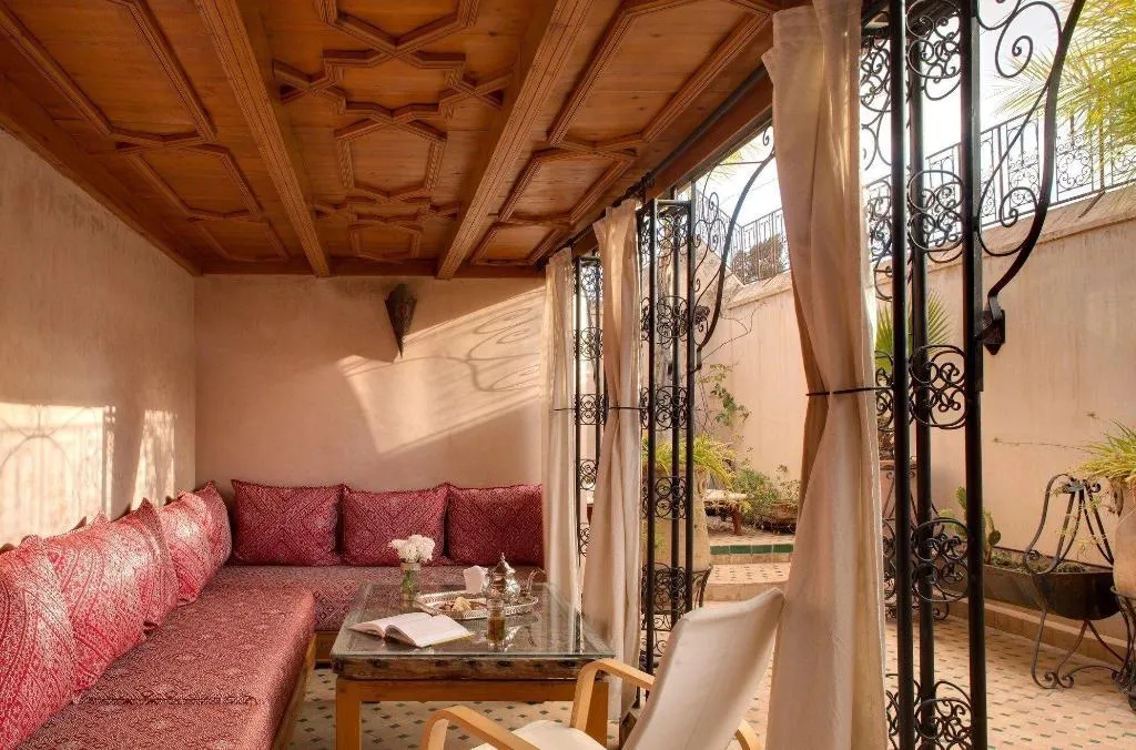 Terrace, Riad Sidi Benslimane, Marrakech