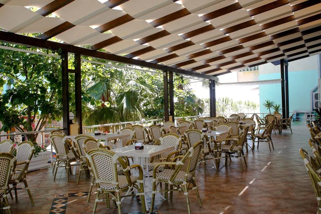 Terrace, Bella Vista Hotel, Durres