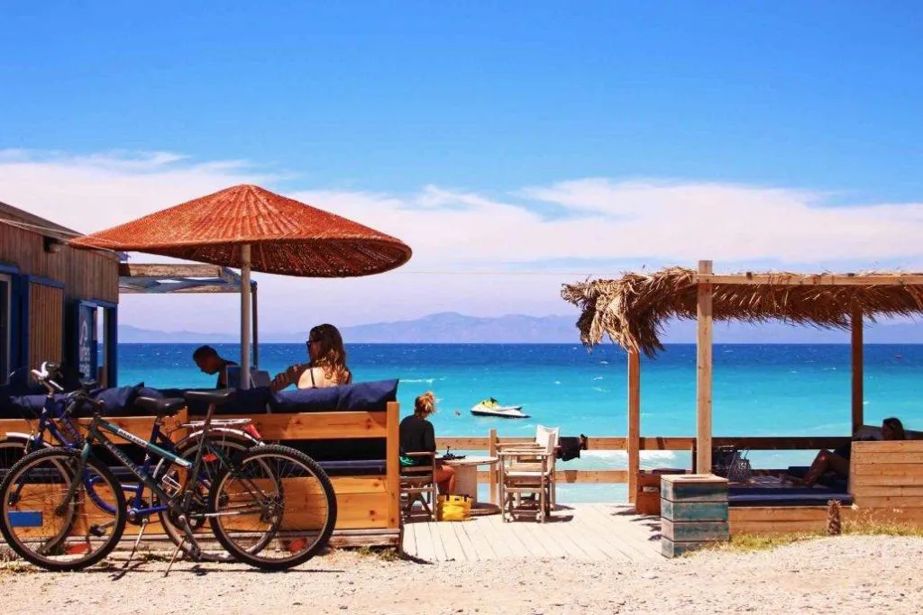 Beach, Anita Apart-Hotel, Rhodes