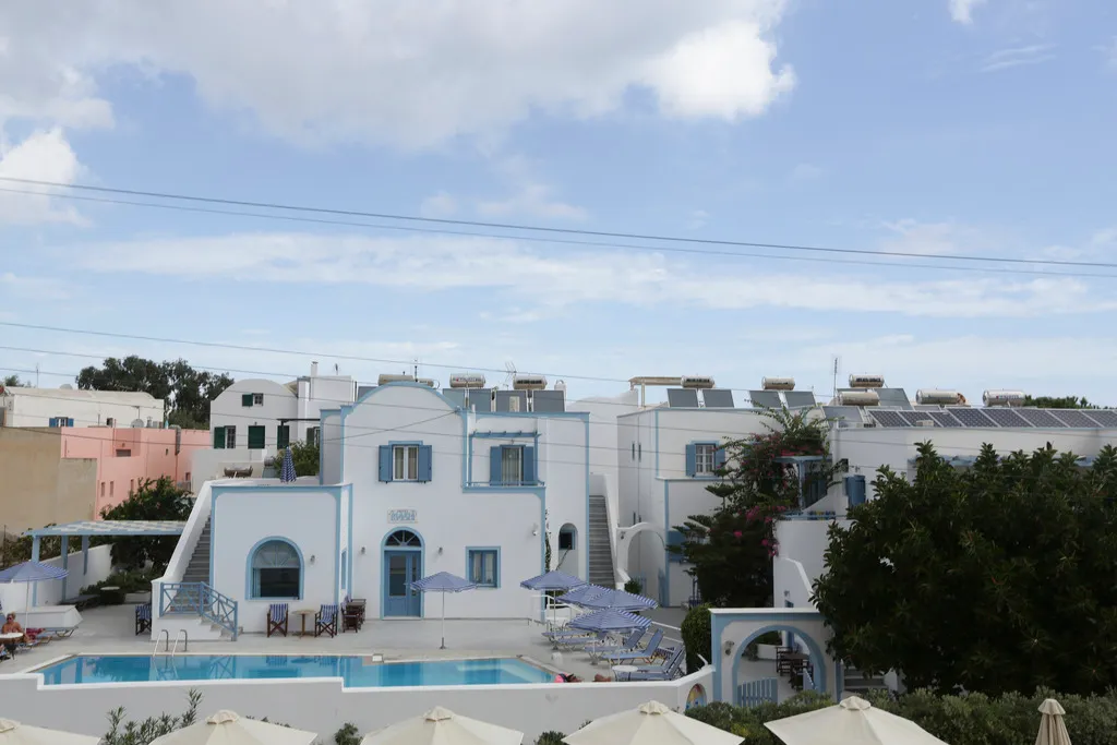 General view, Preka Maria, Santorini