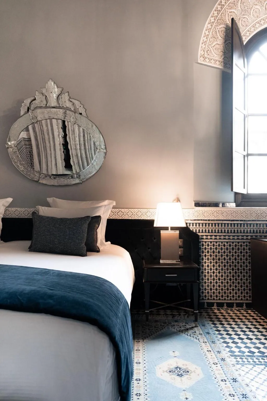 SUITE KING SIZE BED Room, Riad Fes Relais et Cháteaux, Fez