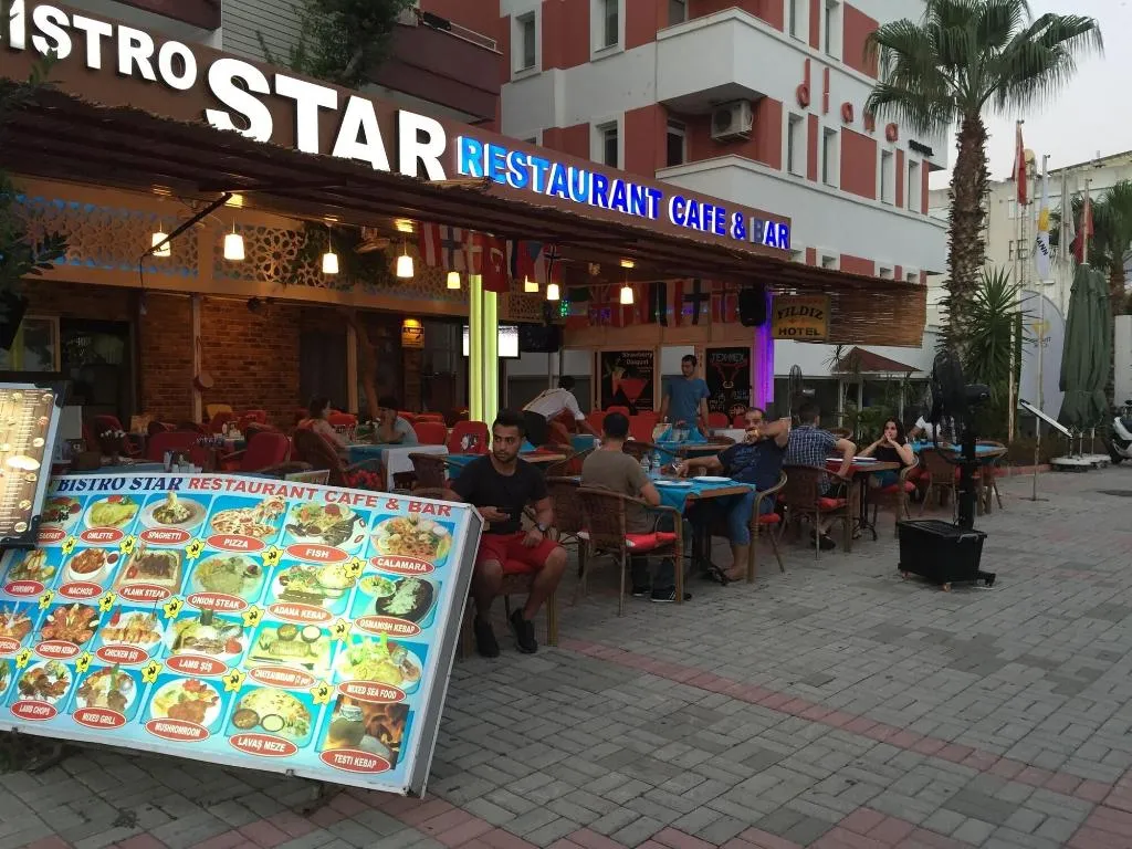 Restaurant, Kleopatra Beach Yildiz, Antalya