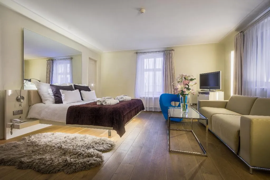 Double or Twin STANDARD Room, Three Storks Hotel, Prague
