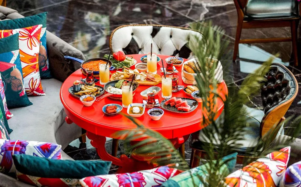 Restaurant, Lucky Monkey Hotel, Antalya