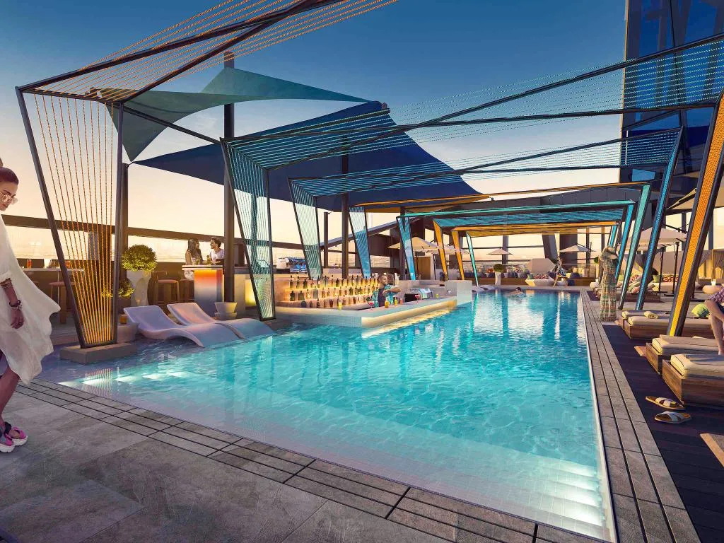 Pool, SO/ Uptown Dubai, Dubai