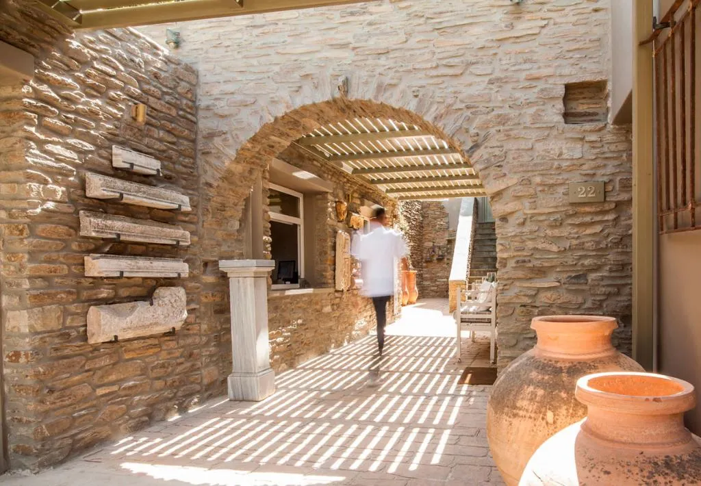 Lobby, Aeolis Tinos Suites, Mykonos