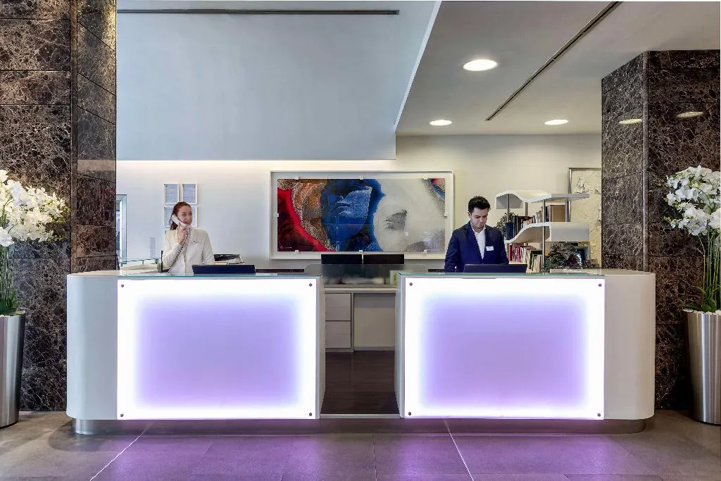 Lobby, Best Western Premier Hotel Royal Santina, Rome