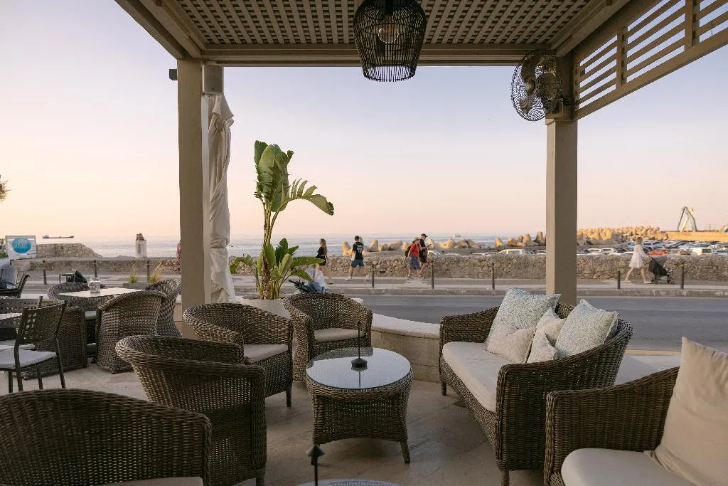 Terrace, Ideon Hotel, Crete