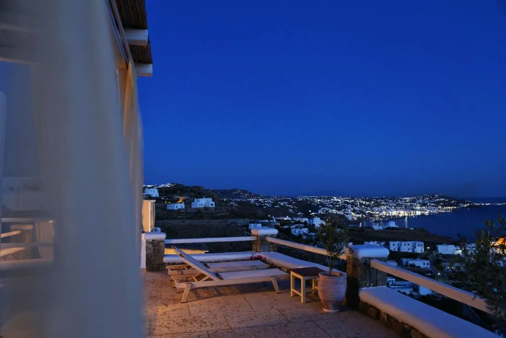Terrace, La Maison Blanche, Mykonos