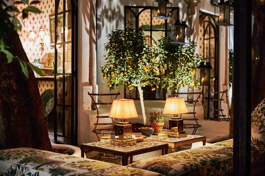 Restaurant, Marbella Club Hotel, Costa Del Sol