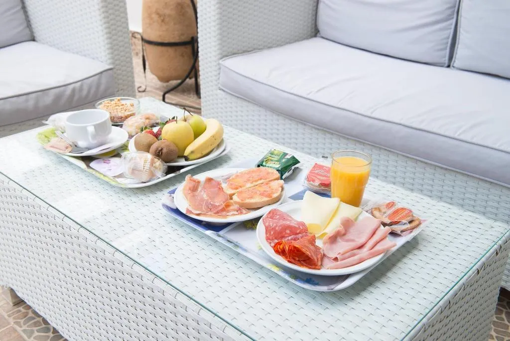 Terrace, Europa Punico Hostal, Ibiza