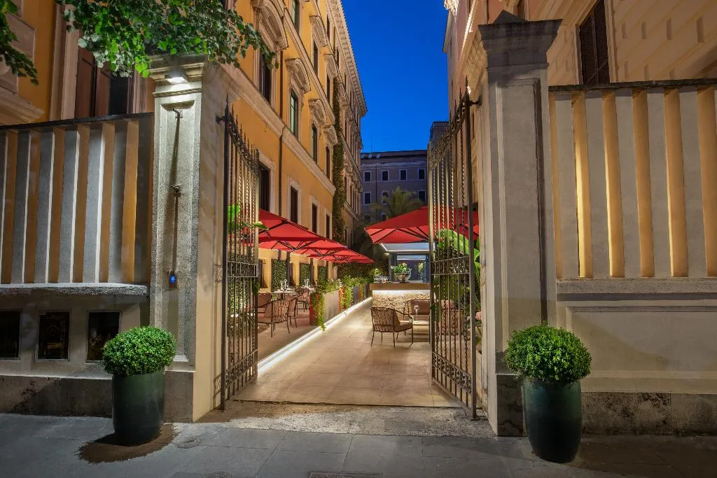 Terrace, Rose Garden Palace, Rome
