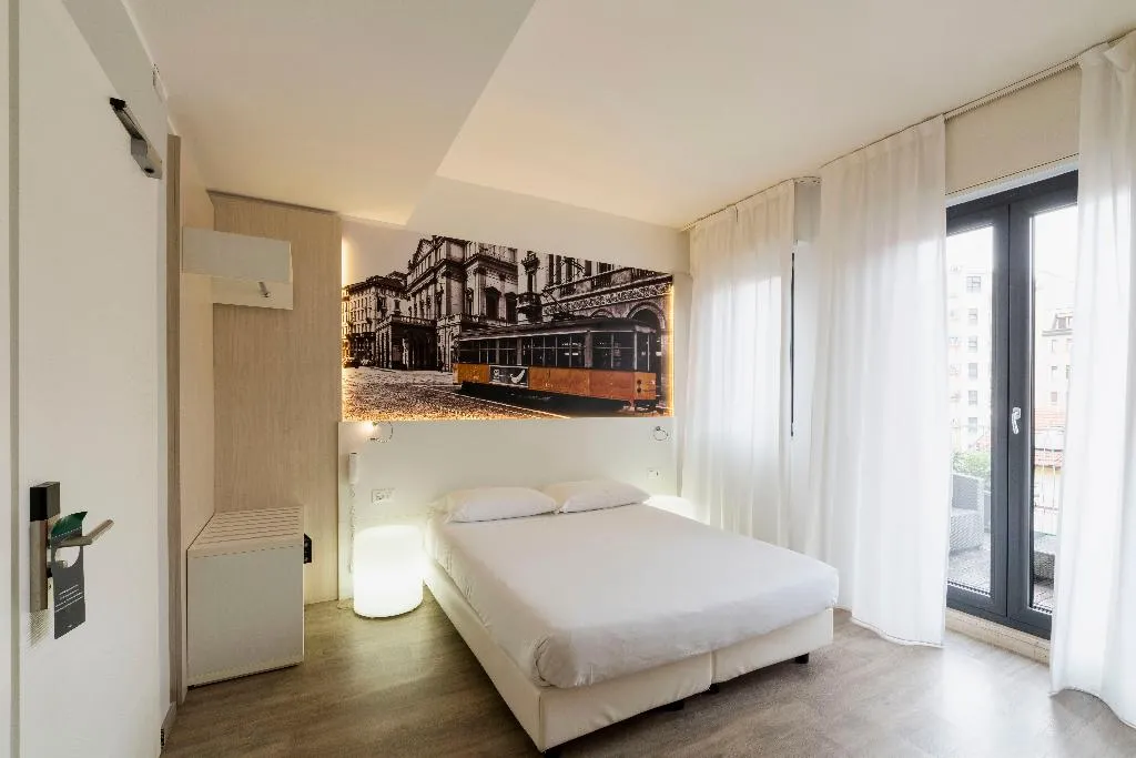 DOUBLE SINGLE USE WITH TERRACE Room, Kleos Hotel, Milan