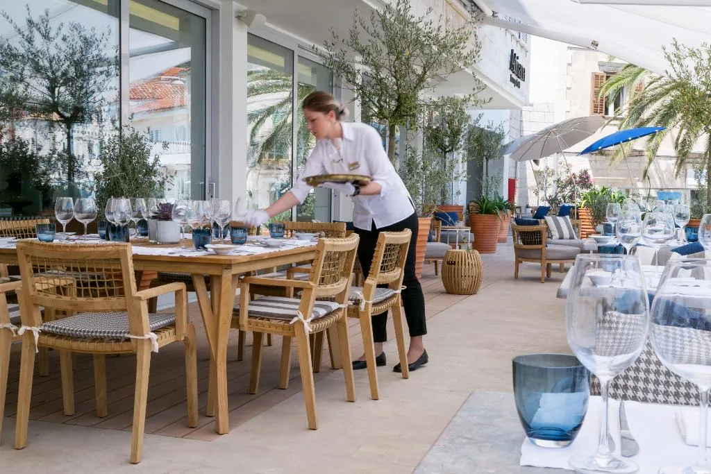 Restaurant, Adriana, Hvar spa hotel, Split