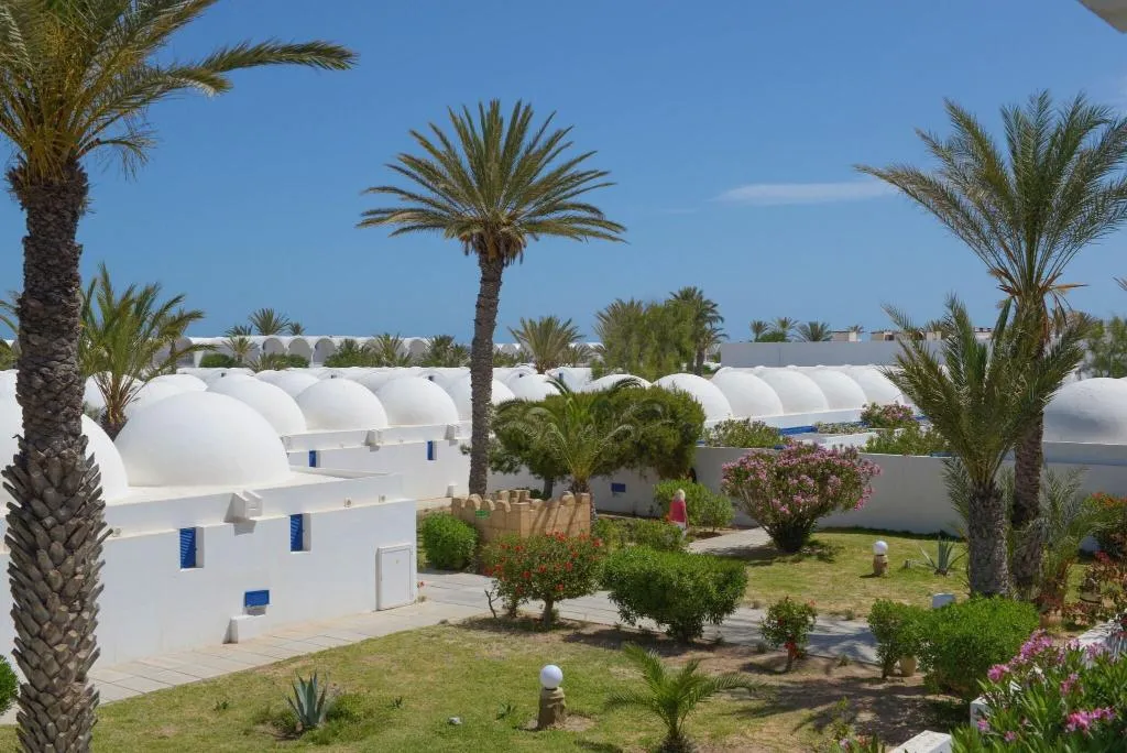 Terrace, Club Marmara Dar Jerba - Narjess, Tunisia