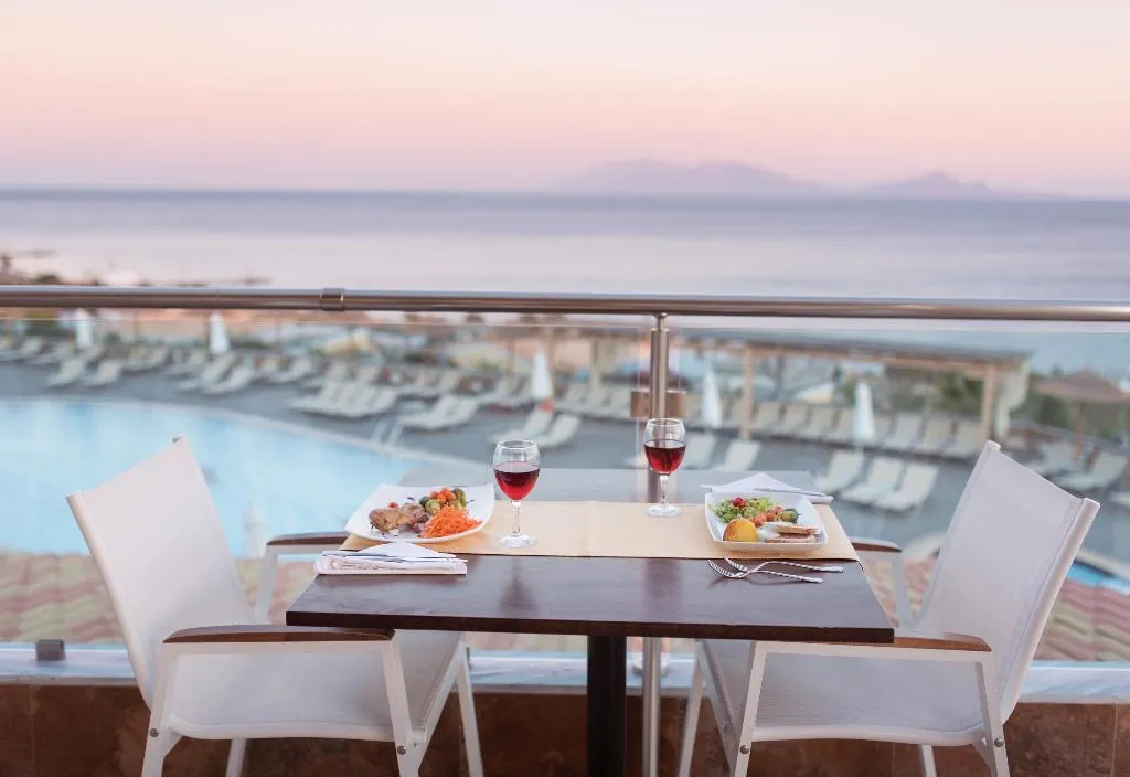 Restaurant, Grand Blue Beach Hotel, Kos