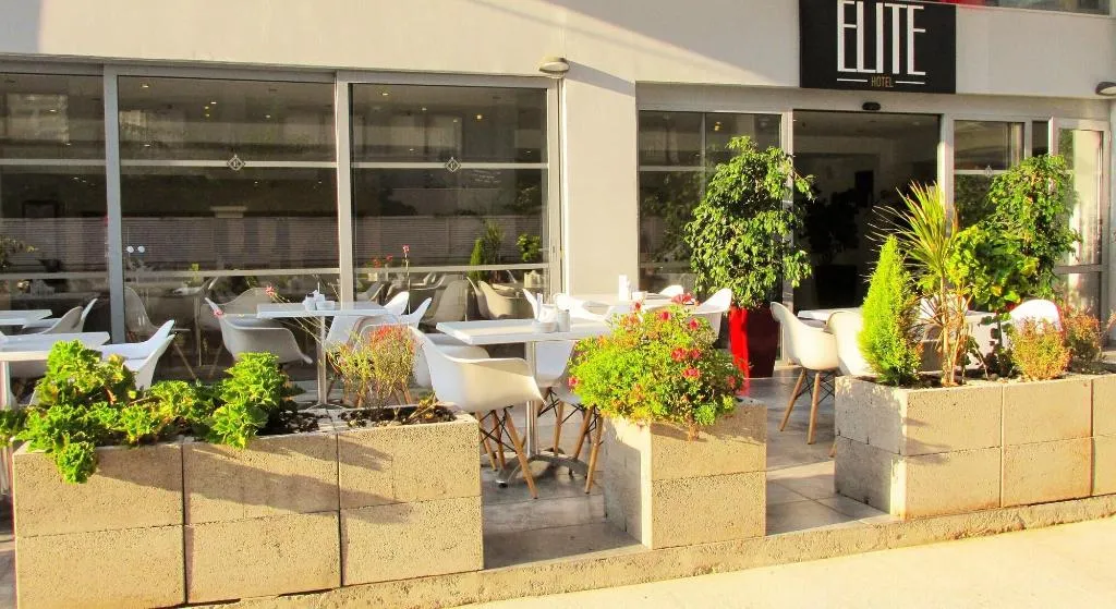 Terrace, Elite Hotel, Rhodes