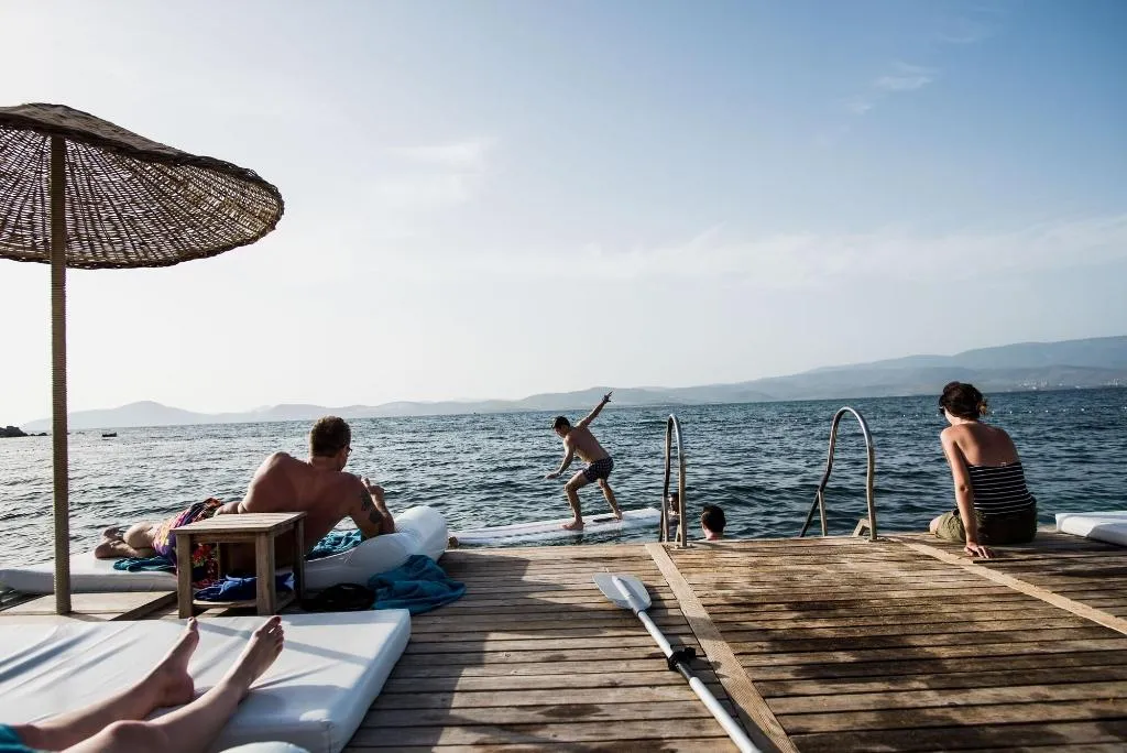 Terrace, Med-Inn Boutique Hotel, Bodrum