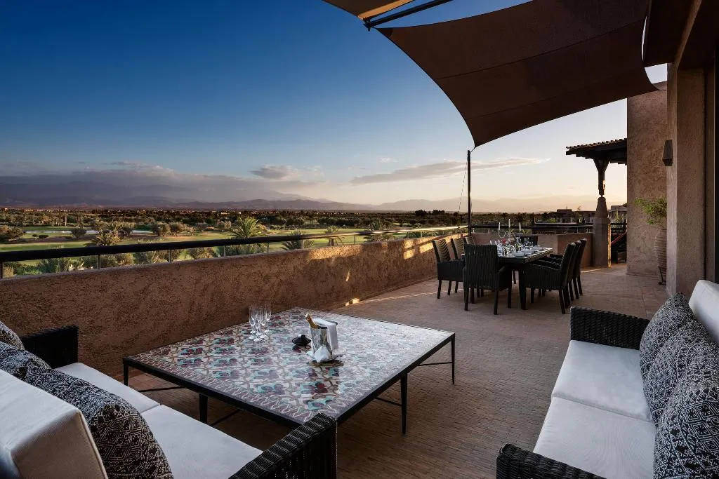 Terrace, Fairmont Royal Palm Marrakech, Marrakech