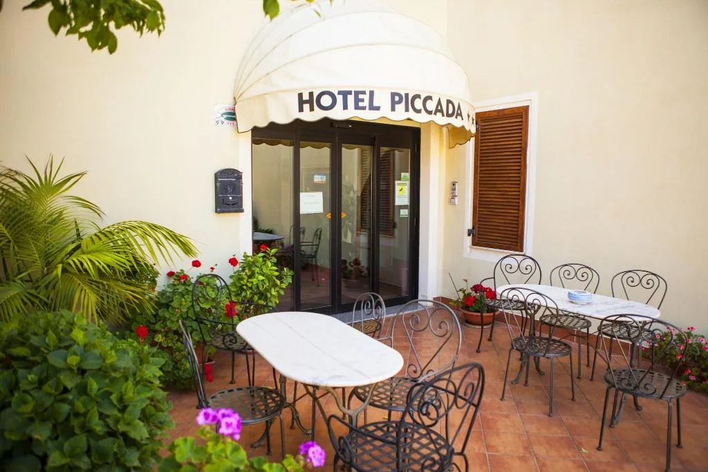 Terrace, Hotel Piccada, Olbia