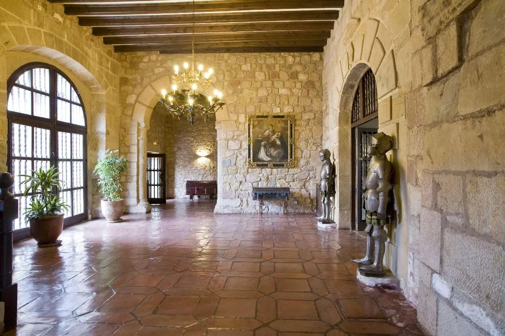 Lobby, Parador de Sigüenza, Madrid