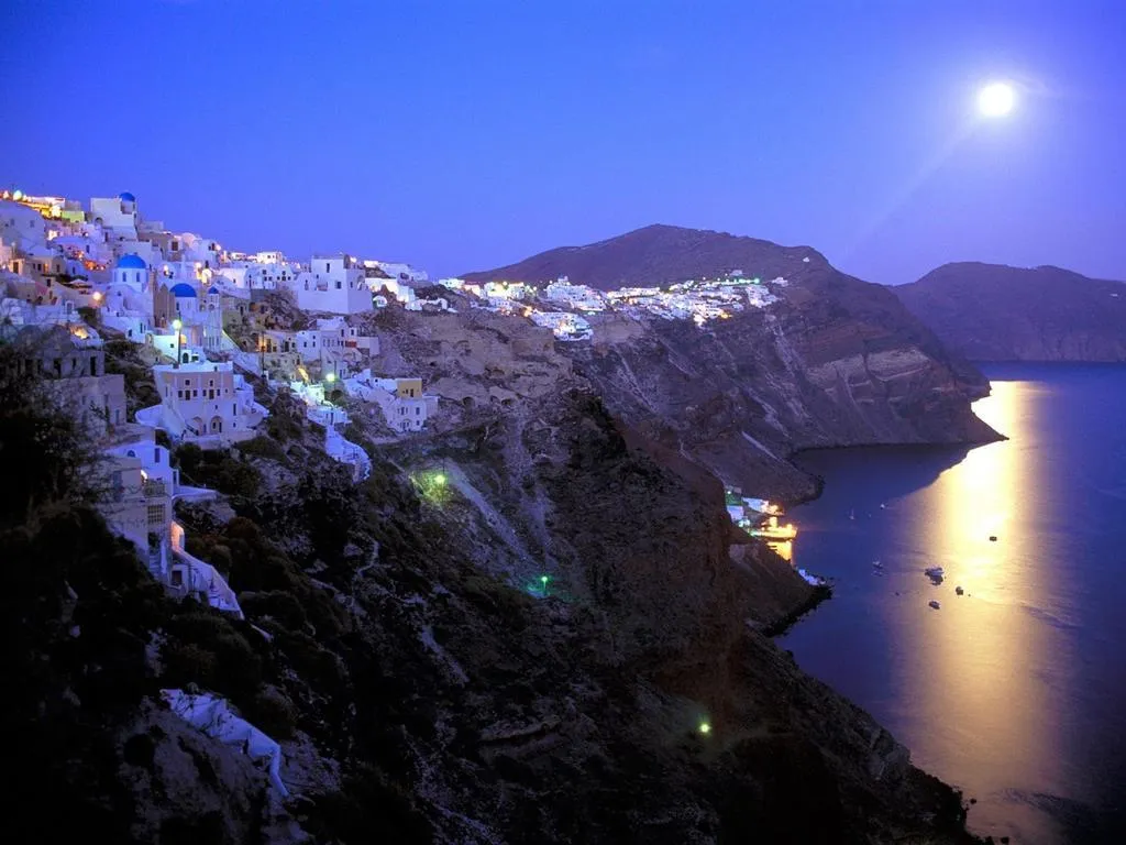 General view, Stelios Rooms Golden View, Santorini