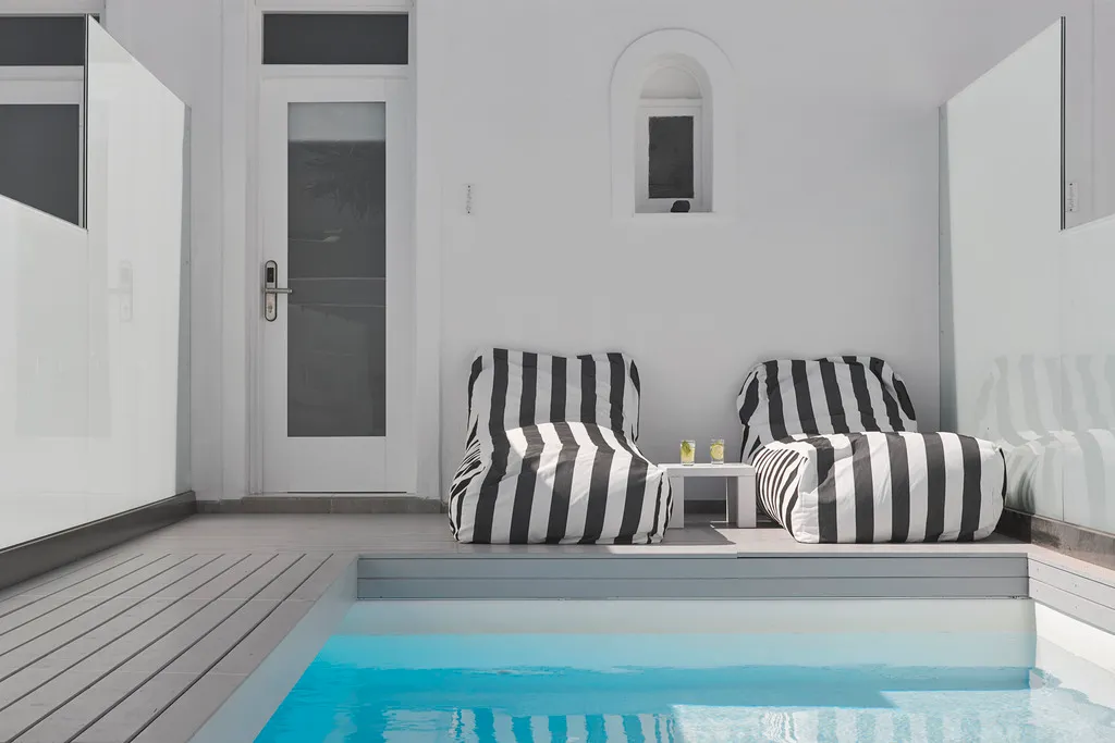 SUITE WITH PRIVATE POOL Room, Notos Therme & Spa By Mr and Mrs White, Santorini