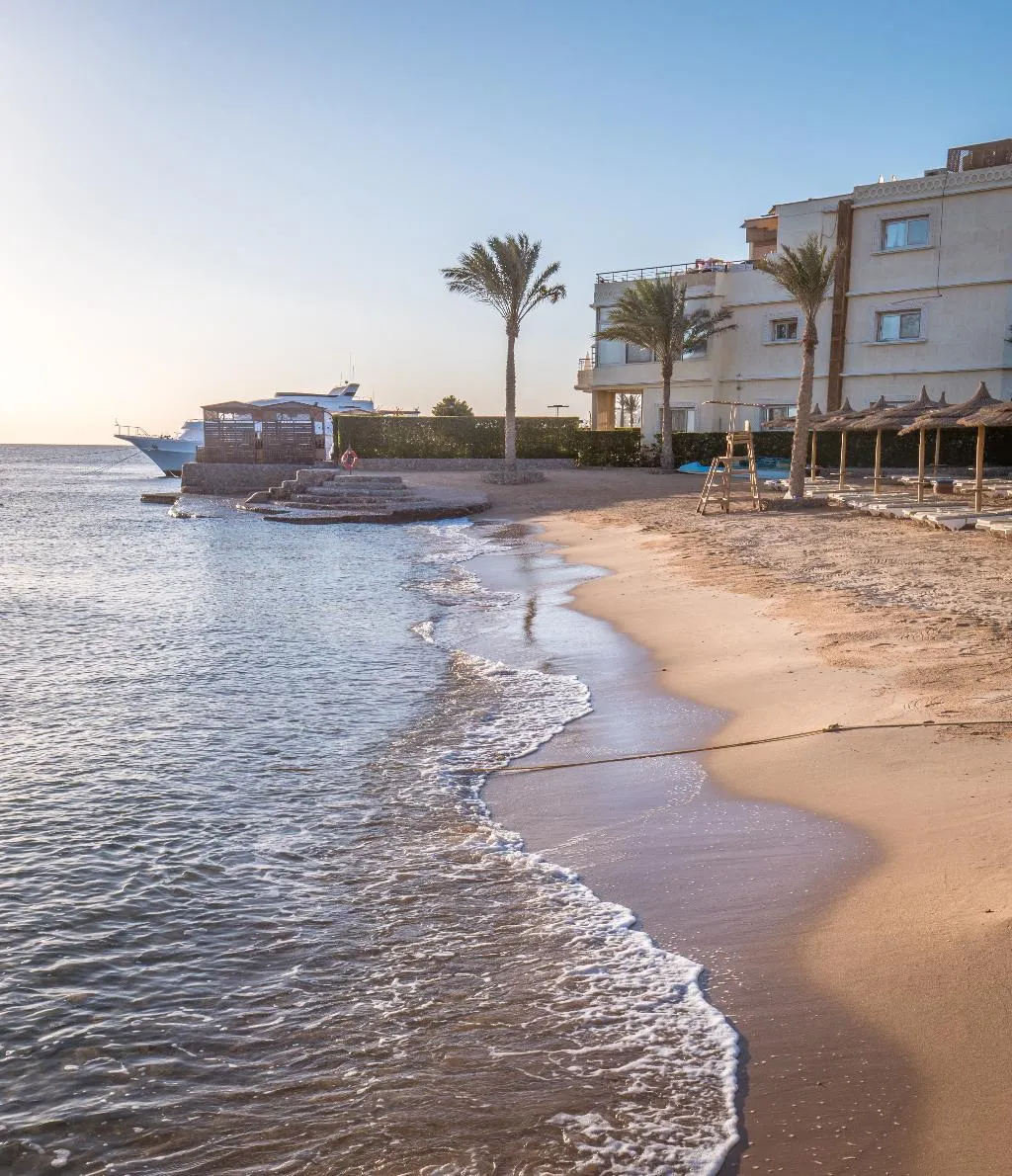 Beach, Seagull Beach Resort, Red Sea Riviera