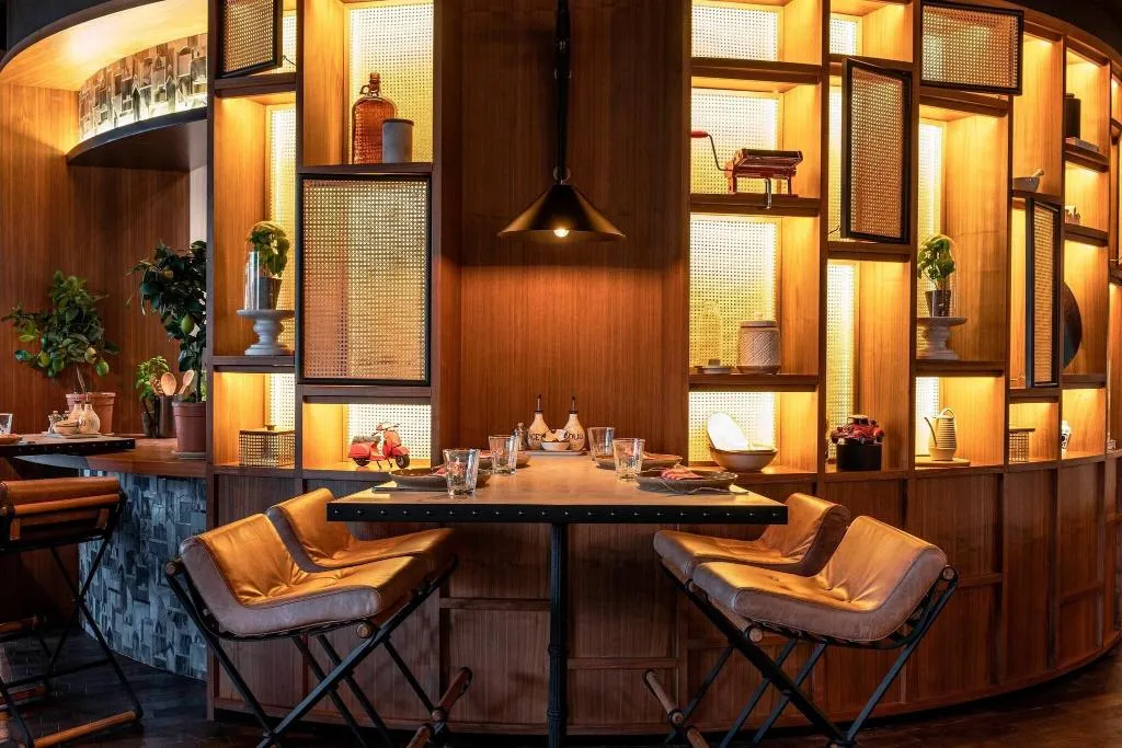 Restaurant, Le Royal Meridien Beach Resort and Spa, Dubai