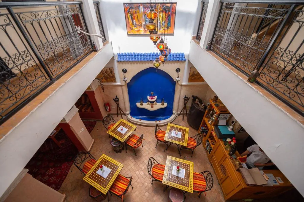 Lobby, Riad Mboja, Marrakech