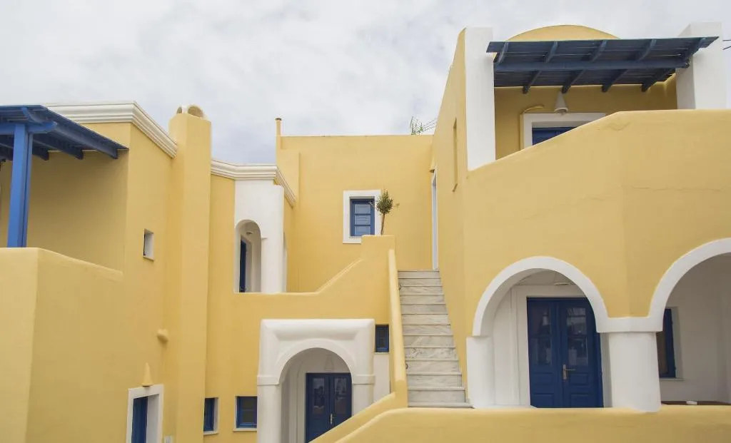 General view, Cultural House, Santorini