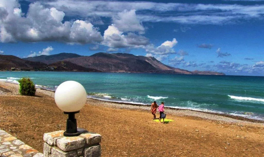 Beach, Galini Beach Hotel, Crete