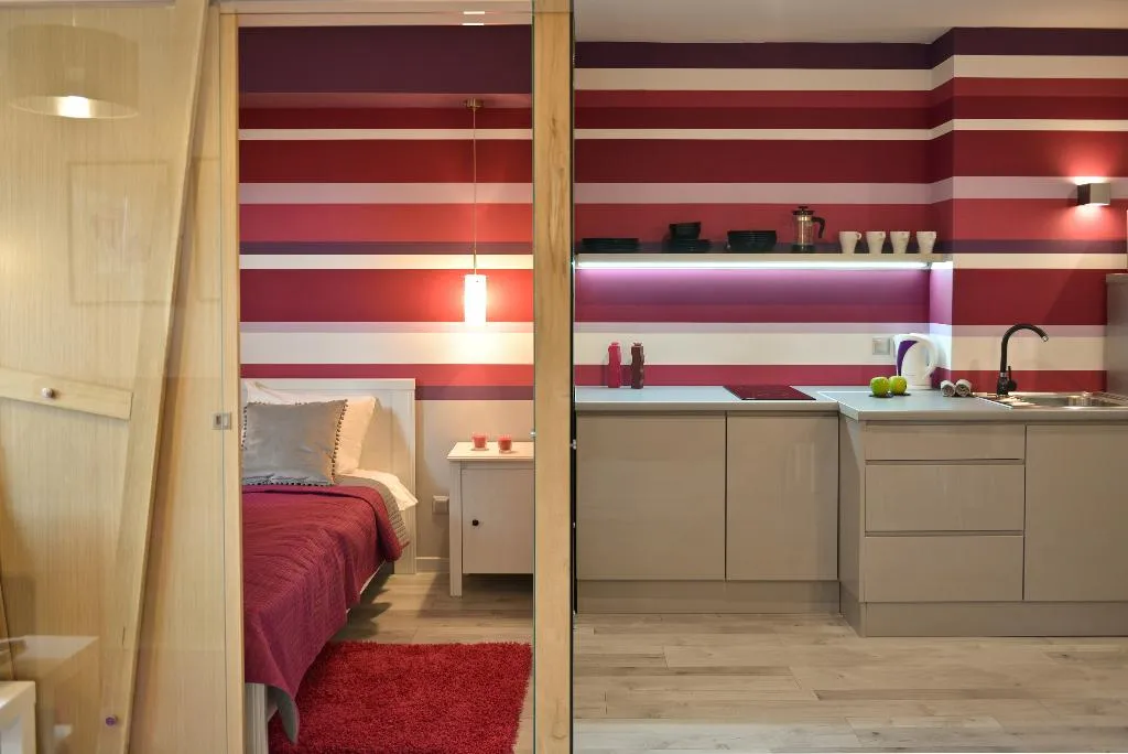 APARTMENT CAPACITY 3 ONE BEDROOM Room, La Gioia Kazimierz Modern Apartments, Krakow