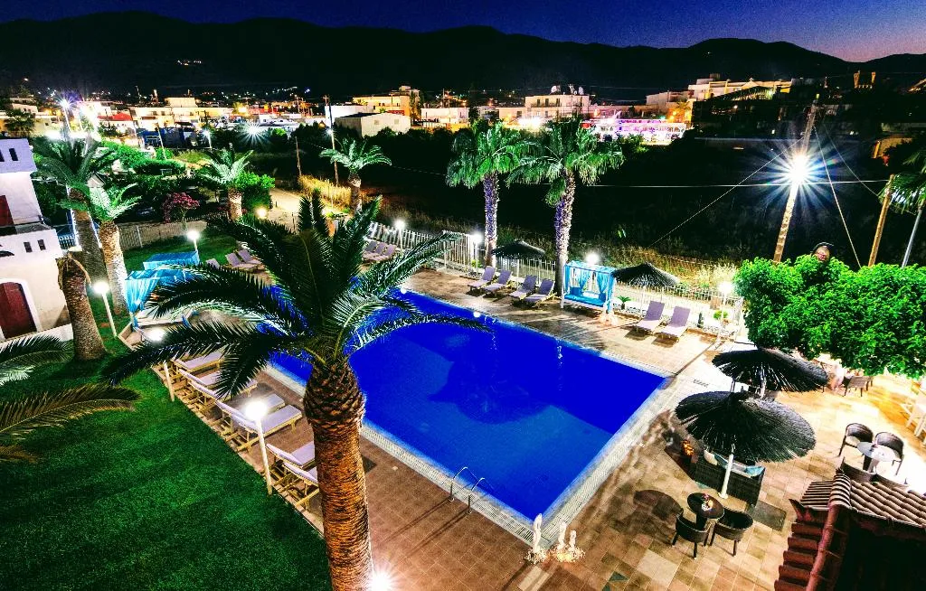 General view, Stelios Gardens, Crete