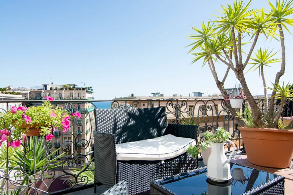 Terrace, Villa Margherita, Naples