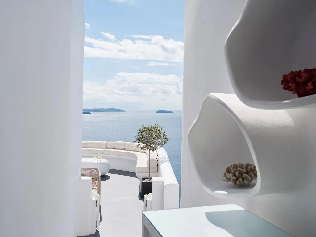 Lobby, Canaves Sunday, Santorini