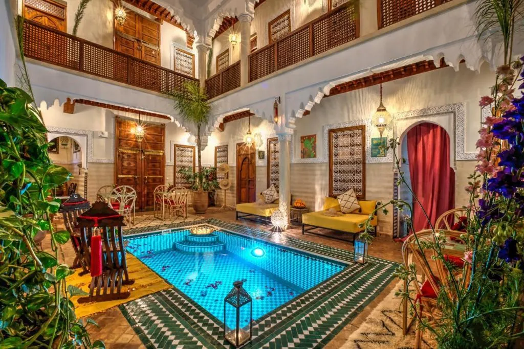 Lobby, Dar Alibaba, Marrakech