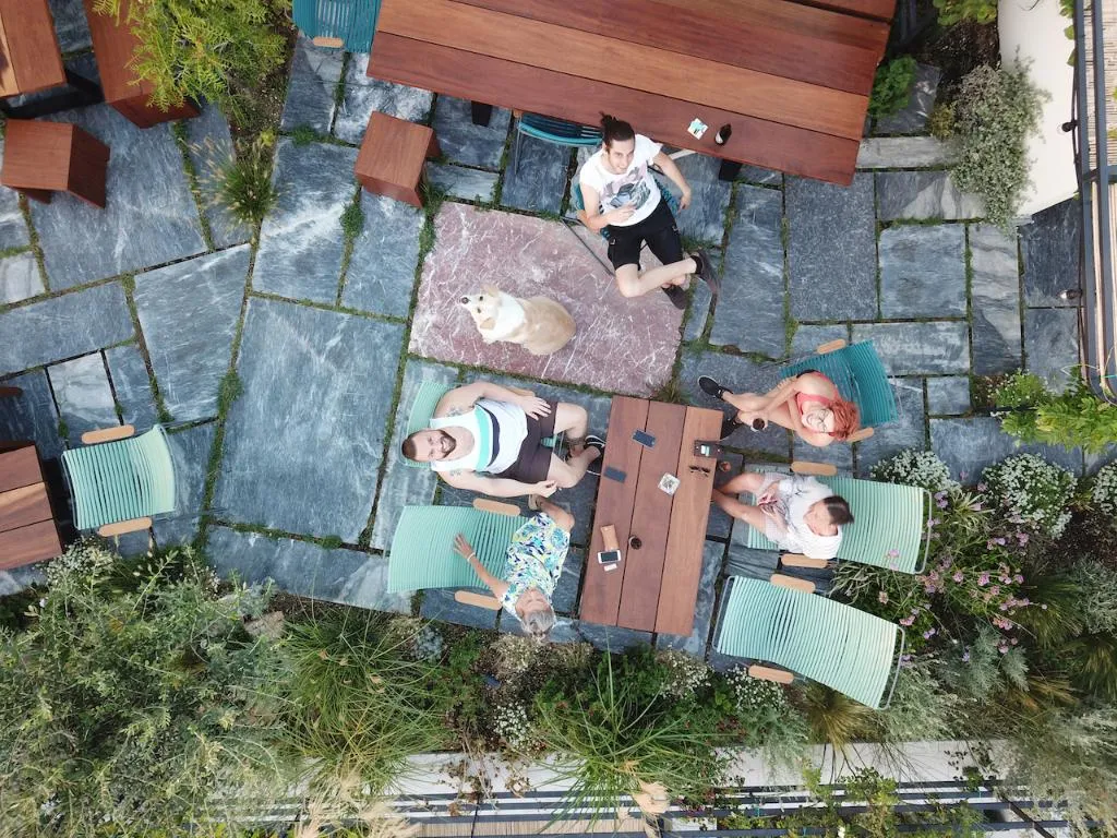 Terrace, The Foundry Suites, Athens