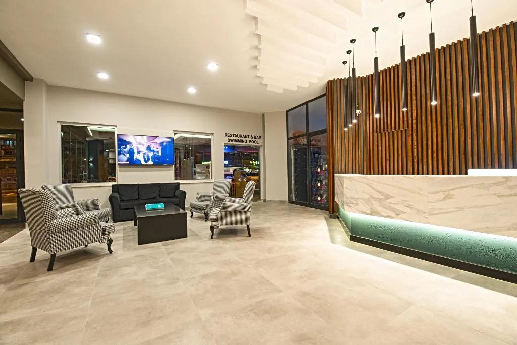 Lobby, Kleopatra Tower Apart Hotel, Antalya