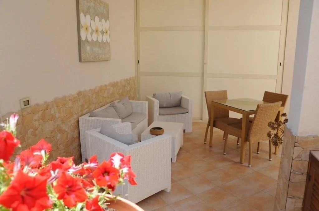 Terrace, Amaryllis Hotel, Palermo