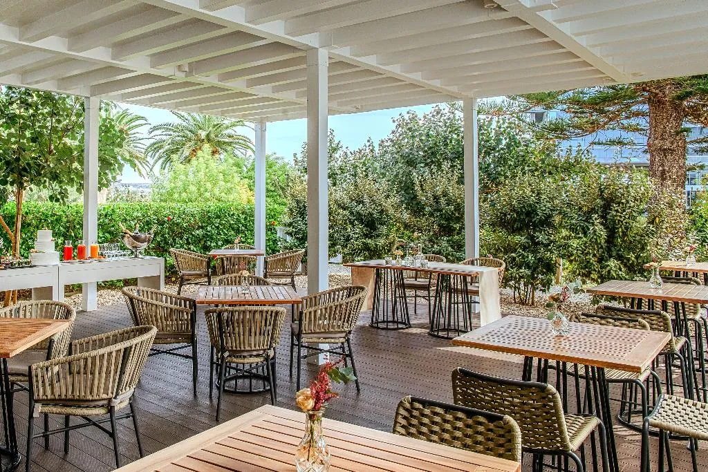 Terrace, Nissi Beach, Cyprus