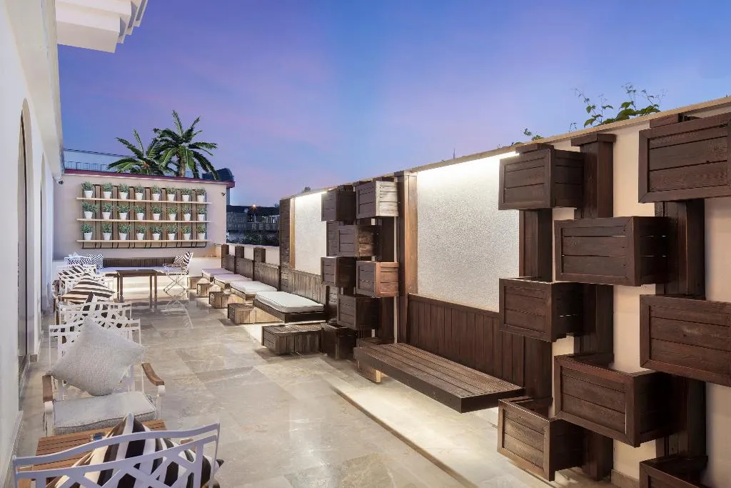 Terrace, Blue Marlin Deluxe Spa Resort, Antalya