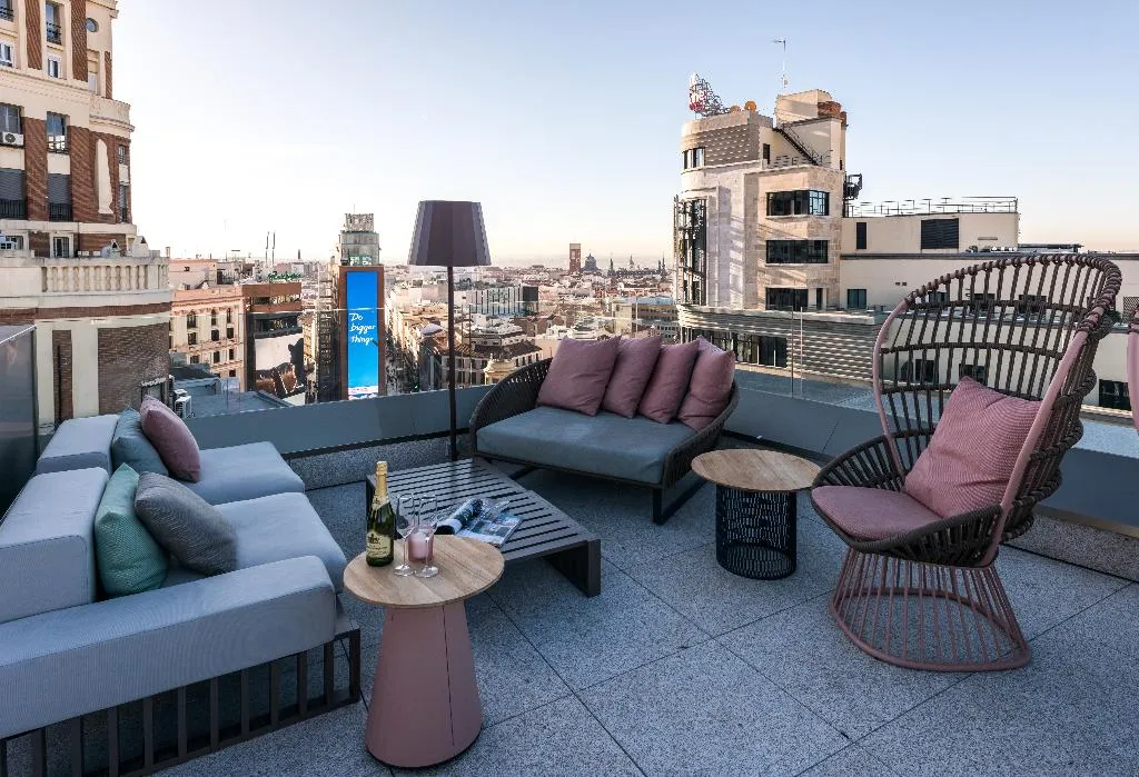 Terrace, Gran Via Centric II, Madrid