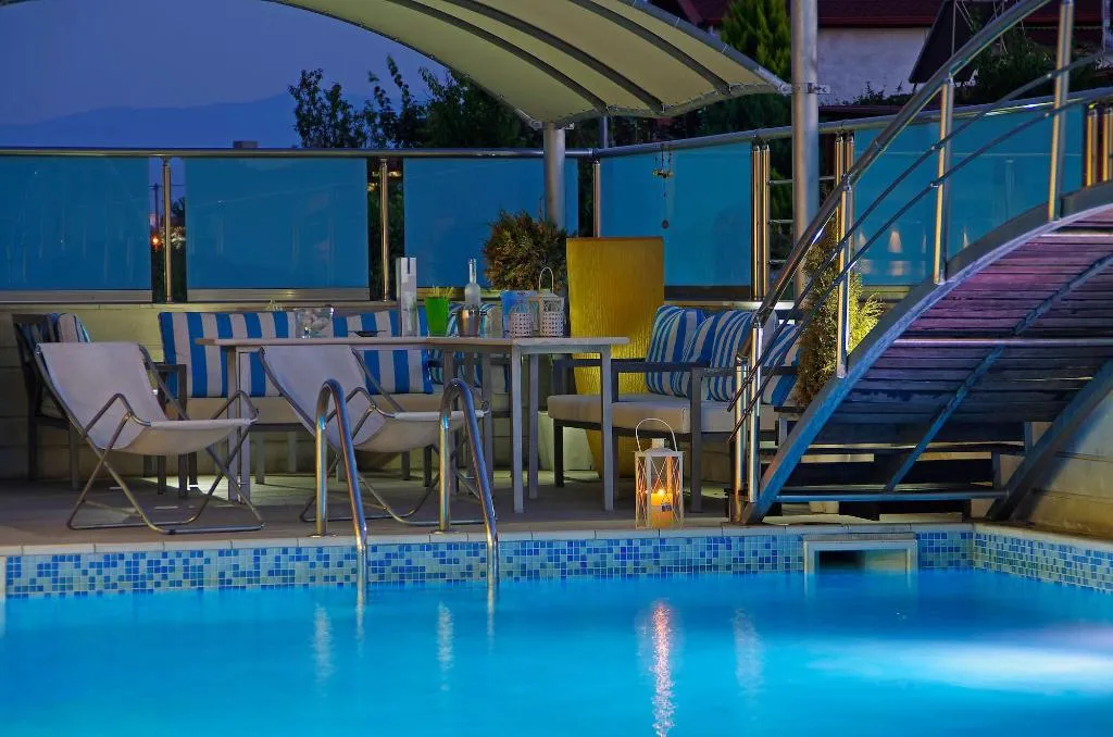 Terrace, Principal New Leisure Hotel, Thessaloniki