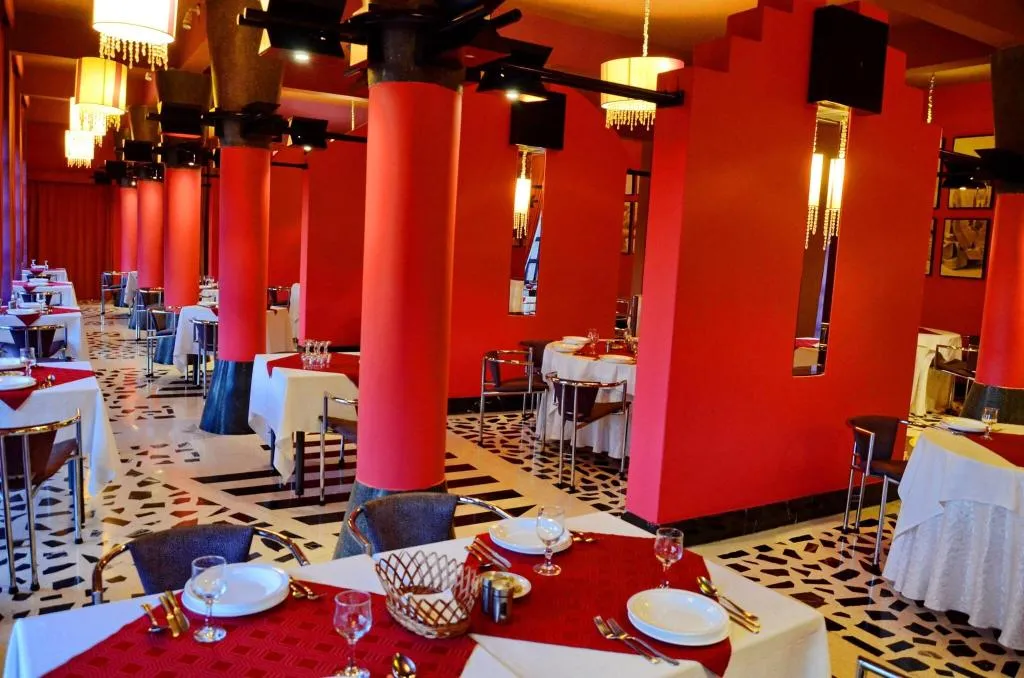 Restaurant, El Pueblo Tamlelt, Agadir