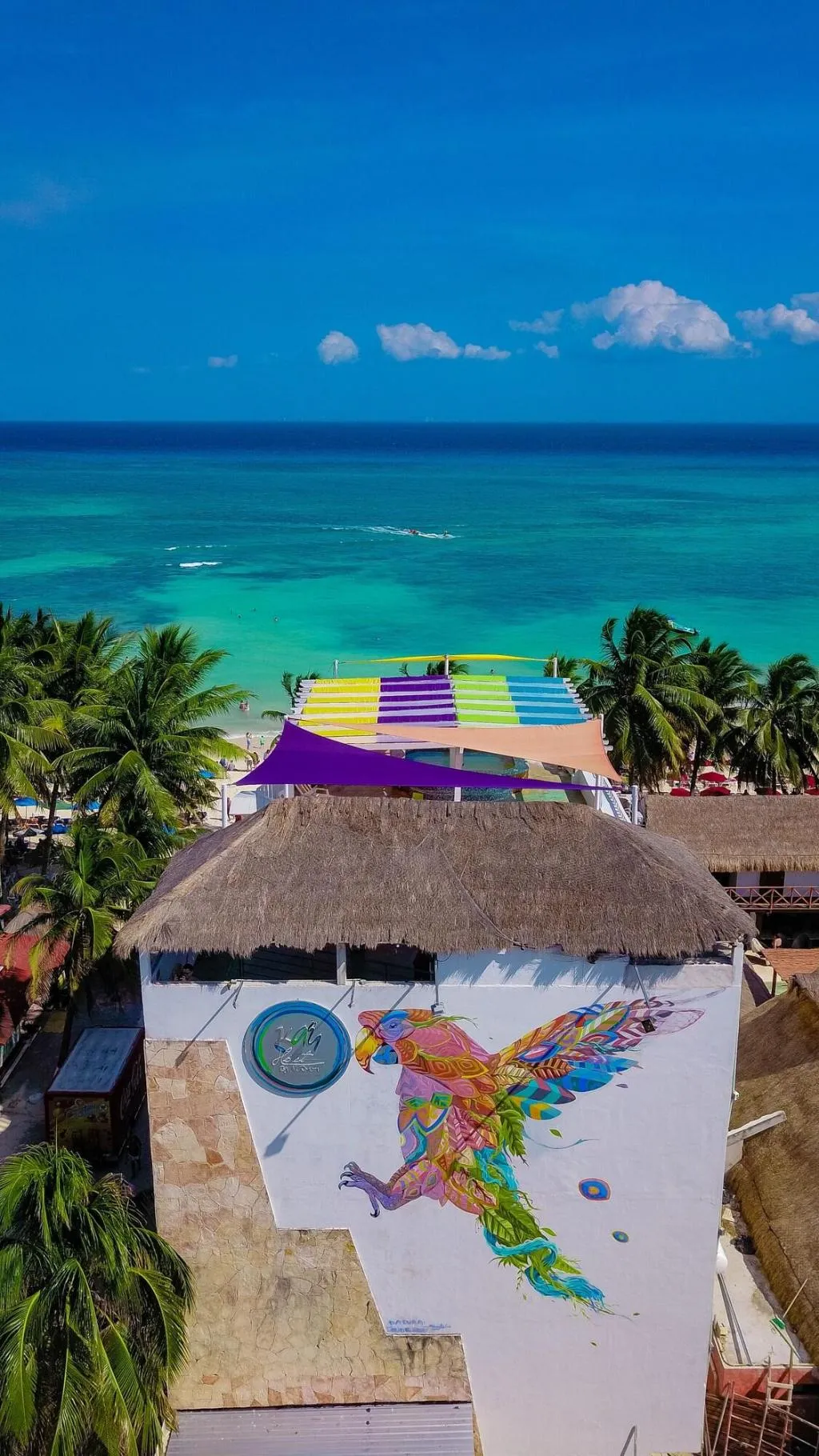 General view, Kay Hotel, Playa Del Carmen
